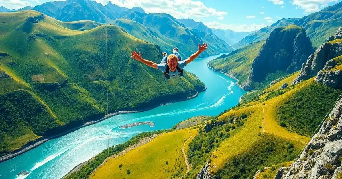 8. Bungee Jumping in New Zealand: A Leap of Faith