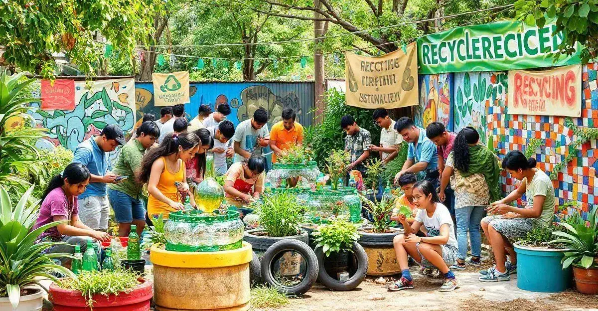 Creative Recycling in Community Projects