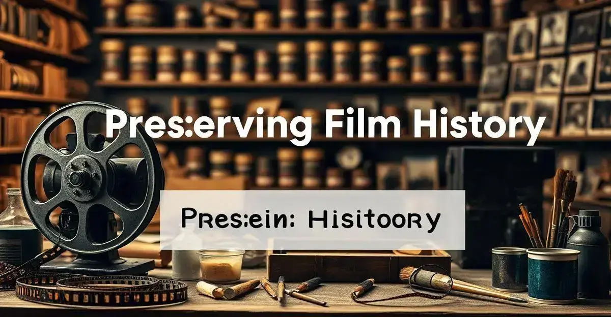 Preserving Film History: Restoration and Archives