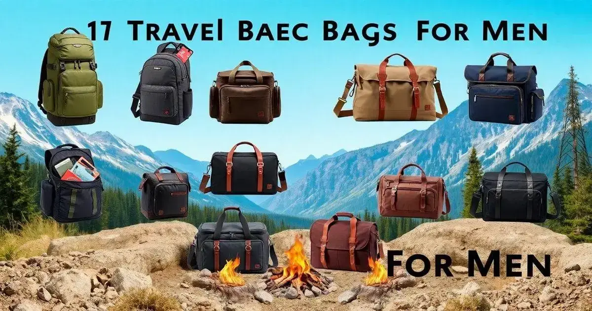 Top 8 Travel Bags for Men: Ultimate Guide for Adventurers